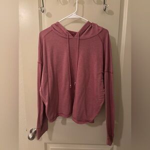 Women's Oversized Pink Hoodie Top - Winter, Warm, Cozy, Barbie, Girly